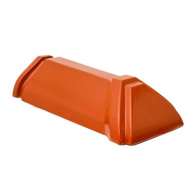 Ngói cuối nóc tráng men đỏ