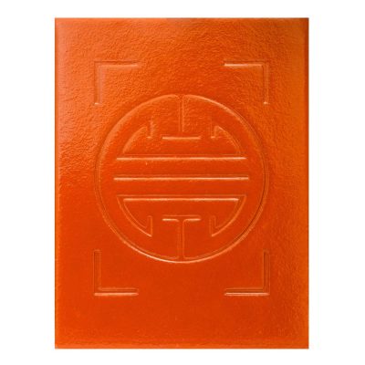 Ngói màn chữ thọ tráng men đỏ