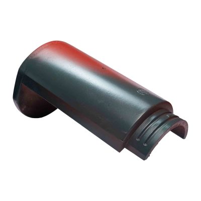Ngói cuối nóc màu đỏ rêu