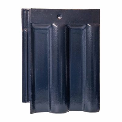 Ngói sát nóc Vi-Clin tráng men tím than